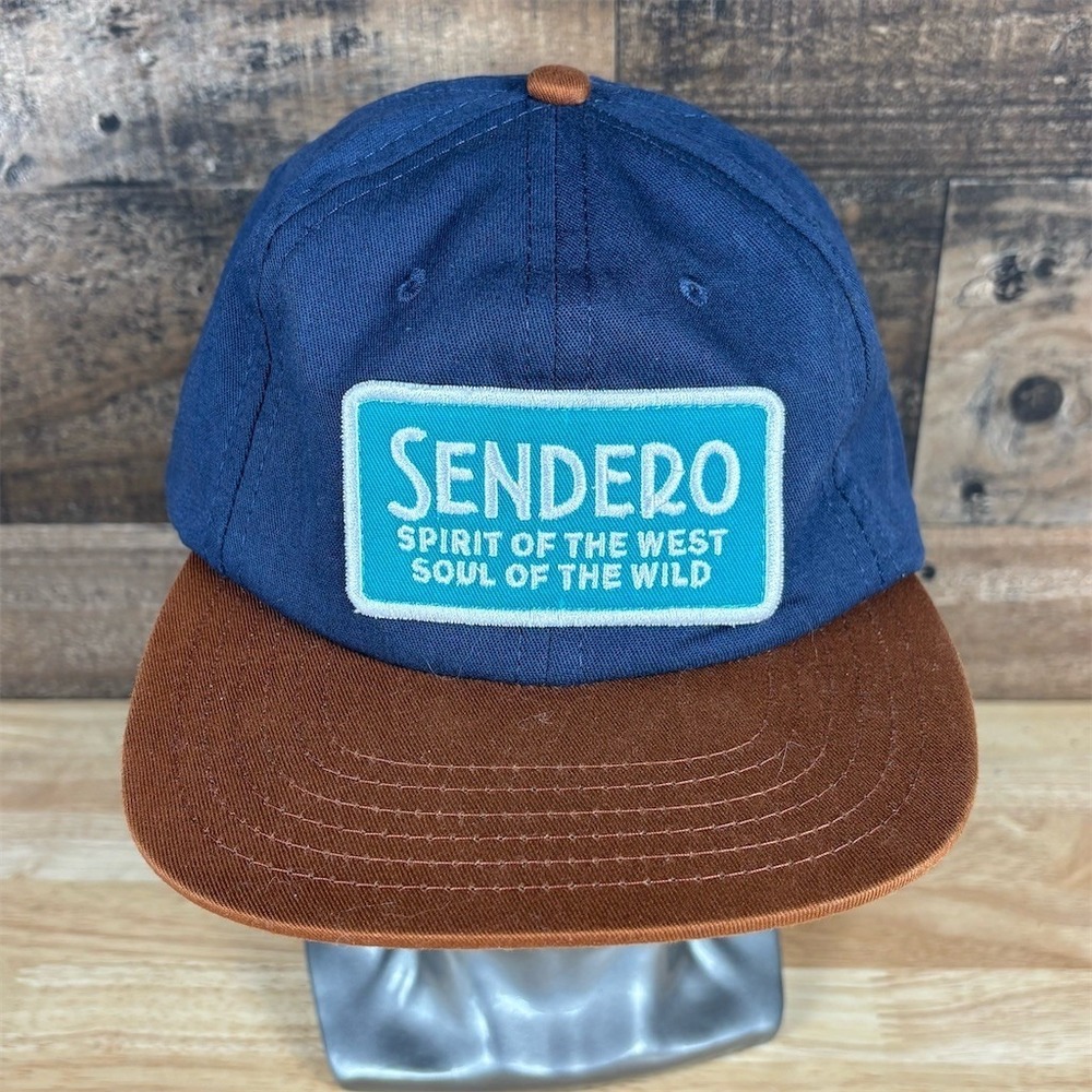 Sendero Provisions Co. Snapback Hat Mens One Size Blue Spirit of the West